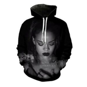 Rihanna Pullover And Zip Pered Hoodies Custom 3D Rihanna Graphic Printed 3D Hoodie All Over Print Hoodie For Men For Women - e5659e4f4b7b
