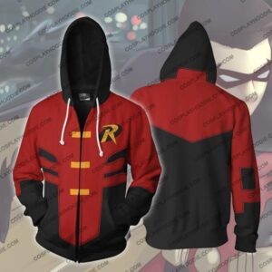 Robin Tim 3D Hoodie For Men Women All Over 3D Printed Hoodie ï¿½ Drake Young Justice Jacket - 5697686aa1d3