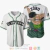 Roronoa Zoro One Piece Baseball Jersey