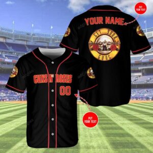 Roses Overprint Custom Name And Number Baseball Jersey Shirt