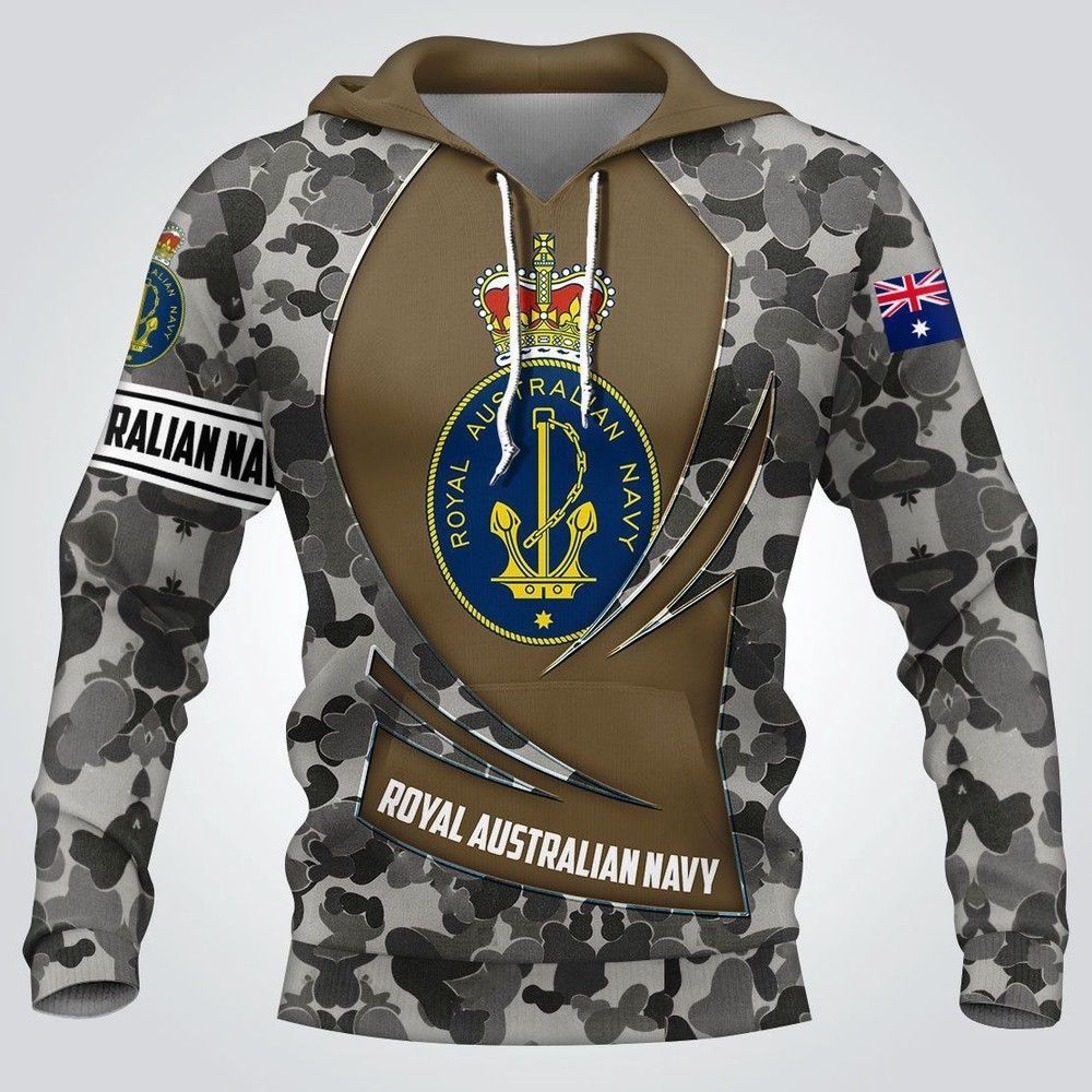 Royal Australian Navy 3D Hoodie For Men For Women All Over Printed Hoodie - be6d541309f4 Royal Australian Navy 3D Hoodie For Men For Women All Over Printed Hoodie - be6d541309f4