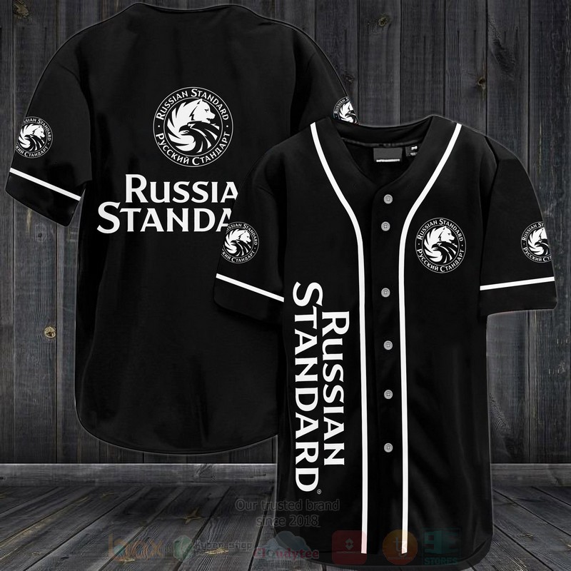 Russia Standard Baseball Jersey Shirt Russia Standard Baseball Jersey Shirt