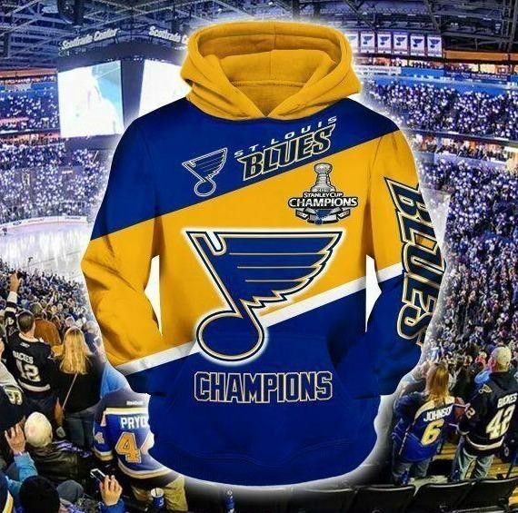 ST.LOUIS BLUES CHAMPIONS 3D Hoodie For Men For Women All Over Printed Hoodie - 0d36a4cec6df ST.LOUIS BLUES CHAMPIONS 3D Hoodie For Men For Women All Over Printed Hoodie - 0d36a4cec6df