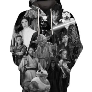 STAR WARS 3D Hoodie For Men For Women All Over Printed Hoodie - bfd63c956217