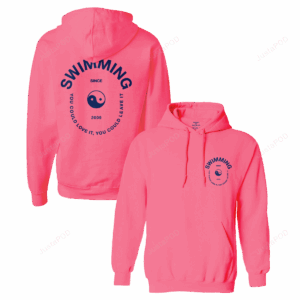 SWIMMING YIN YANG 3D Hoodie For Men Women All Over 3D Printed Hoodie ï¿½ CORAL - 834290feb6d9
