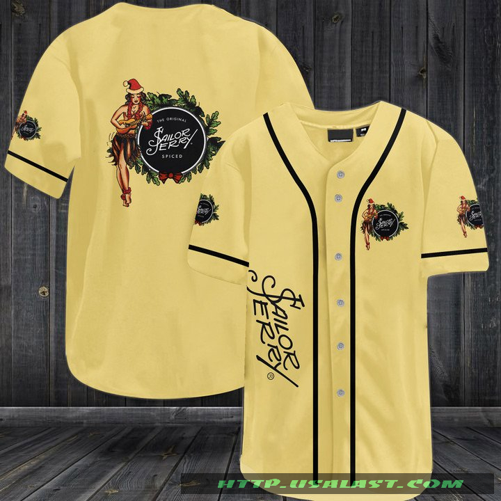 Sailor Jerry Rum Baseball Jersey Shirt Sailor Jerry Rum Baseball Jersey Shirt