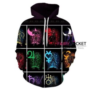 Sailor Moon 3D Hoodie For Men Women All Over 3D Printed Hoodie - c44db71af1a8