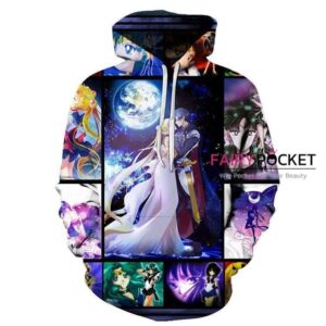 Sailor Moon 3D Hoodie For Men Women All Over 3D Printed Hoodie ï¿½ B - 56ab8586530e
