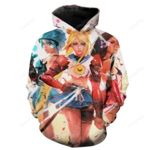 Sailor Moon Character 3D Hoodie For Men Women All Over 3D Printed Hoodie ï¿½ Sailor Moon Sexy 3D Hoodie For Men Women All Over 3D Printed Hoodie - d3f3fb8d406c