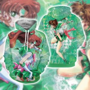 Sailor Moon - Sailor Jupiter 3D Hoodie All Over Print Hoodie318 - bf2f0f92c2e5
