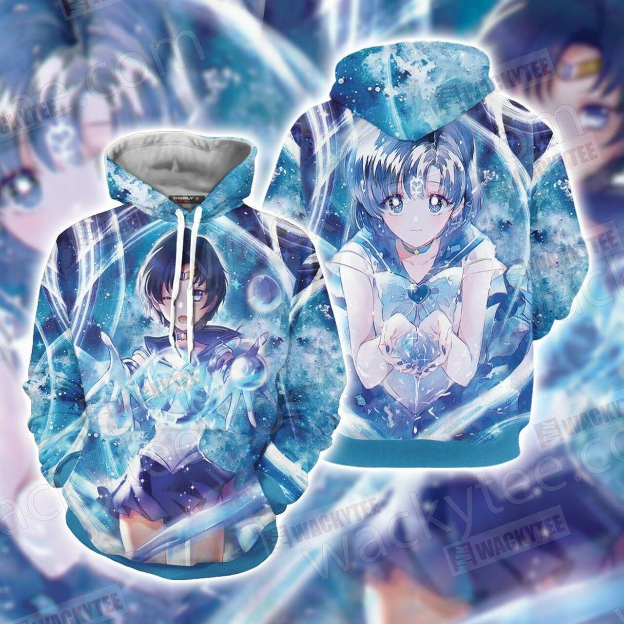 Sailor Moon Sailor Mercury 3D Hoodie All Over Print Hoodie344 - 404fc5ad8fc2 Sailor Moon Sailor Mercury 3D Hoodie All Over Print Hoodie344 - 404fc5ad8fc2