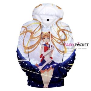 Sailor Moon Tsukino Usagi 3D Hoodie For Men Women All Over 3D Printed Hoodie ï¿½ E - 82fcf24479c3