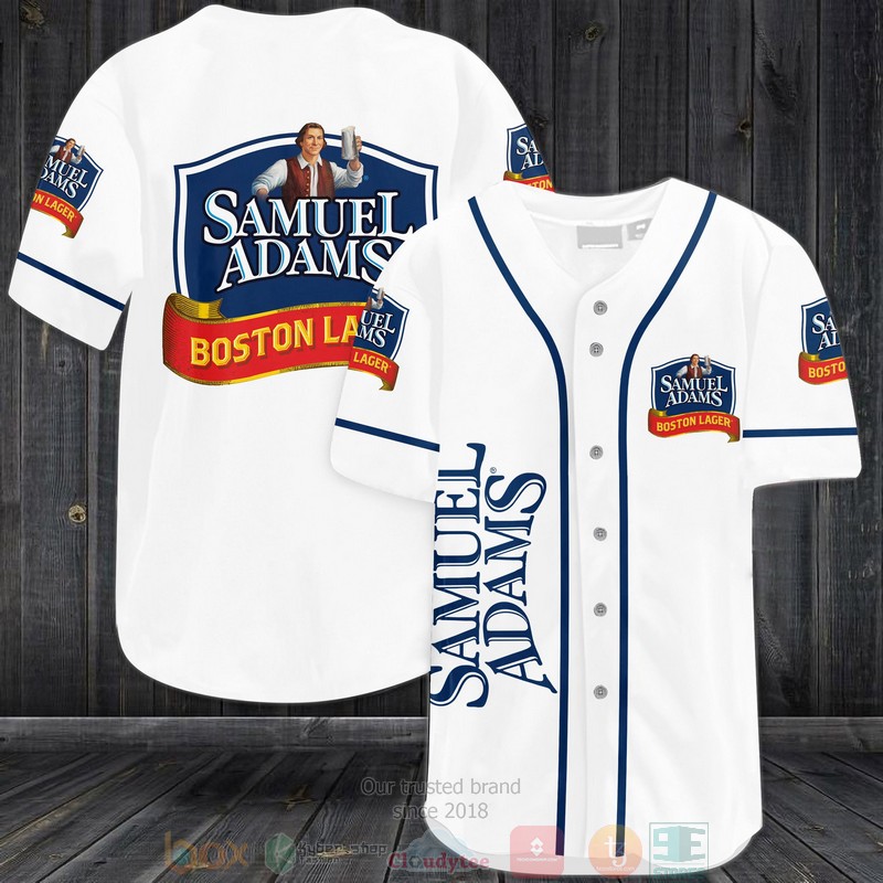 Samuel Adams Boston Lager Baseball Jersey Samuel Adams Boston Lager Baseball Jersey