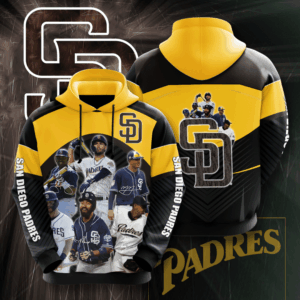 San Diego Padres 3D Hoodie - e79432759644