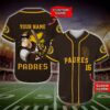San Diego Padres Mlb Personalized Baseball Jersey