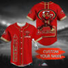 San Francisco 49Ers Deadpool Personalized Baseball Jersey Shirt