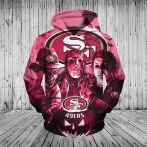 San Francisco 49Ers Halloween Horror Night 3D Hoodie For Men For Women All Over Printed Hoodie - 429bce3d7850