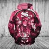 San Francisco 49Ers Halloween Horror Night 3D Hoodie Sweatshirt For Fans Men Women All Over Printed Hoodie - b2abb139a853