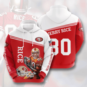 San Francisco 49Ers Jerry Rice 3D Hoodie Sweatshirt For Fans Men Women All Over Printed Hoodie - 0eaeee5a4a7c