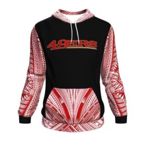 San Francisco 49Ers Ncaa Football Maori Tattoo Red 3D Hoodie For Men For Women San Francisco 49Ers All Over Printed Hoodie. San Francisco 49Ers 3D Full Printing Shirt - c8f1e93d96e9