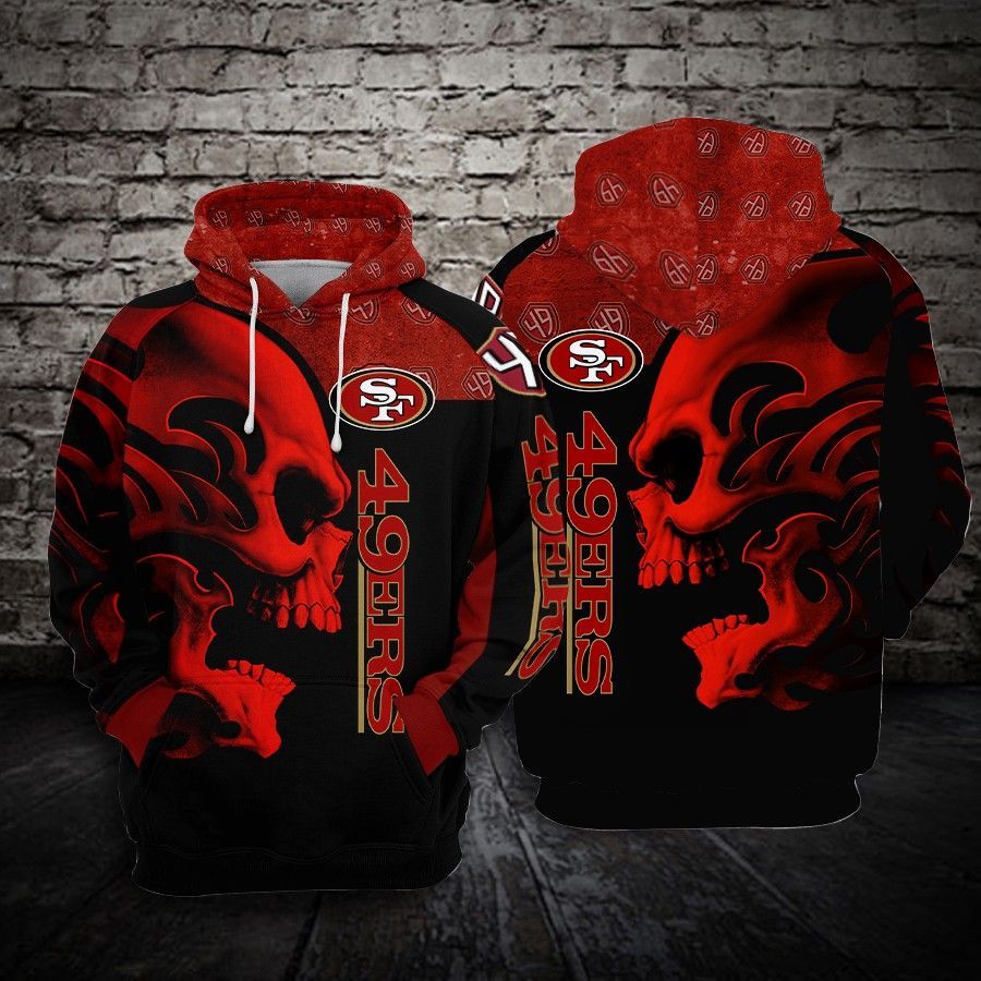 San Francisco 49Ers Nfl Football Skull Red 3D Hoodie Sweatshirt For Fans Men Women San Francisco 49Ers All Over Printed Hoodie. San Francisco 49Ers 3D Full Printing Shirt - 028364ac3e0b San Francisco 49Ers Nfl Football Skull Red 3D Hoodie Sweatshirt For Fans Men Women San Francisco 49Ers All Over Printed Hoodie. San Francisco 49Ers 3D Full Printing Shirt - 028364ac3e0b