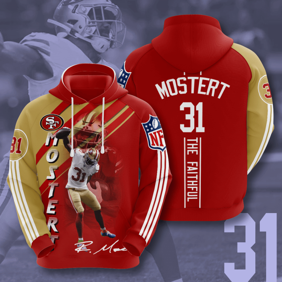 San Francisco 49Ers Raheem Mostert 3D Hoodie Sweatshirt For Fans Men Women All Over Printed Hoodie - bc4f90596acd San Francisco 49Ers Raheem Mostert 3D Hoodie Sweatshirt For Fans Men Women All Over Printed Hoodie - bc4f90596acd