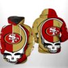 San Francisco 49ers NFL Grateful Dead 3D Printed Hoodie/Zipper Hoodie - f3eafcc89267
