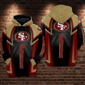 San Francisco 49ers Nfl Football 3d Hoodie For Men For Women San Francisco 49ers All Over Printed Hoodie. San Francisco 49ers 3d Shirt - a7d9b8acb3b0