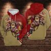 San Francisco 49ers Nfl Football 3d Hoodie For Men For Women San Francisco 49ers All Over Printed Hoodie. San Francisco 49ers 3d Shirt - f0ec24c77fa6