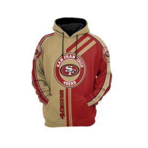 San Francisco 49ers Nfl Football Brown 3d Hoodie For Men For Women San Francisco 49ers All Over Printed Hoodie. San Francisco 49ers 3d Shirt - 7da83c5d69f4