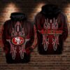 San Francisco 49ers Nfl Football Pattern 3d Hoodie For Men For Women San Francisco 49ers All Over Printed Hoodie. San Francisco 49ers 3d Shirt - 354a75f5d782