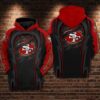 San Francisco 49ers Nfl Football Red 3d Hoodie For Men For Women San Francisco 49ers All Over Printed Hoodie. San Francisco 49ers 3d Shirt - c56634a72446