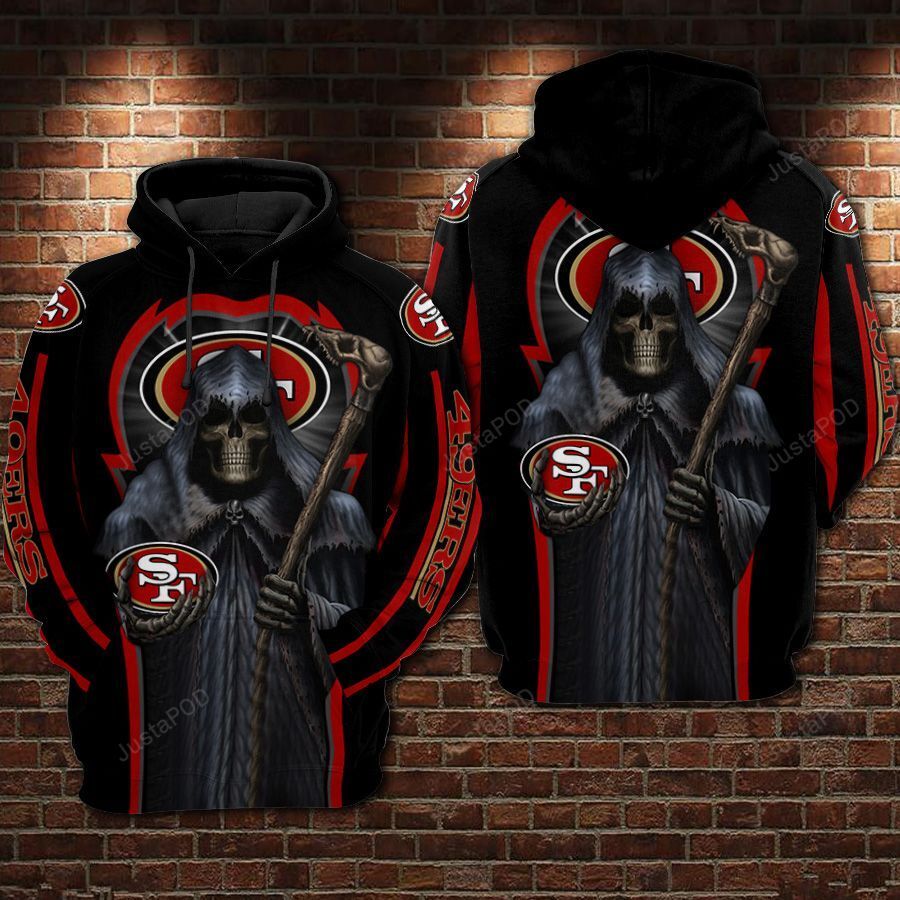 San Francisco 49ers Nfl Football Skull Death 3d Hoodie For Men For Women San Francisco 49ers All Over Printed Hoodie. San Francisco 49ers 3d Shirt - 8ea1a9e46447 San Francisco 49ers Nfl Football Skull Death 3d Hoodie For Men For Women San Francisco 49ers All Over Printed Hoodie. San Francisco 49ers 3d Shirt - 8ea1a9e46447