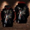 San Francisco 49ers Nfl Football Skull Death Guns 3d Hoodie For Men For Women San Francisco 49ers All Over Printed Hoodie. San Francisco 49ers 3d Shirt - 53c83af92ebf