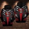 San Francisco 49ers Nfl Football V3 3d Hoodie For Men For Women San Francisco 49ers All Over Printed Hoodie. San Francisco 49ers 3d Shirt - 5fb1122d7e98