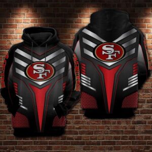 San Francisco 49ers Nfl Football V3 3d Hoodie For Men For Women San Francisco 49ers All Over Printed Hoodie. San Francisco 49ers 3d Shirt - 5fb1122d7e98
