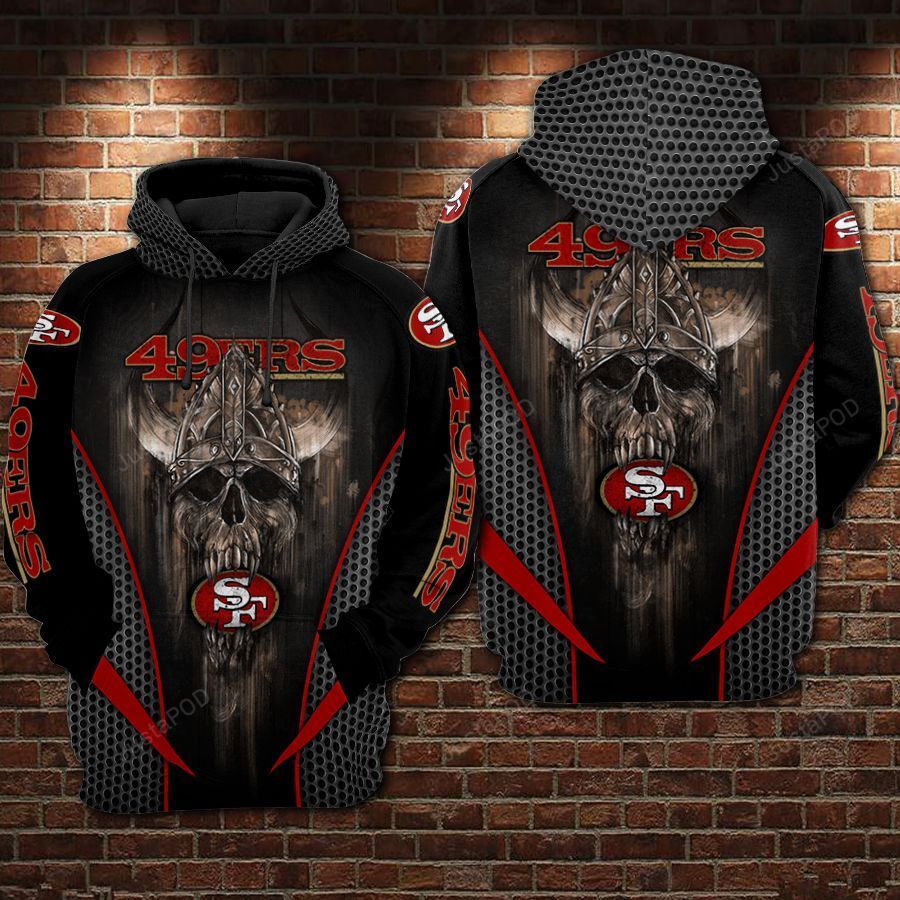 San Francisco 49ers Nfl Football Warrior Skull Head 3d Hoodie For Men For Women San Francisco 49ers All Over Printed Hoodie. San Francisco 49ers 3d Shirt - 95444abd95d7 San Francisco 49ers Nfl Football Warrior Skull Head 3d Hoodie For Men For Women San Francisco 49ers All Over Printed Hoodie. San Francisco 49ers 3d Shirt - 95444abd95d7
