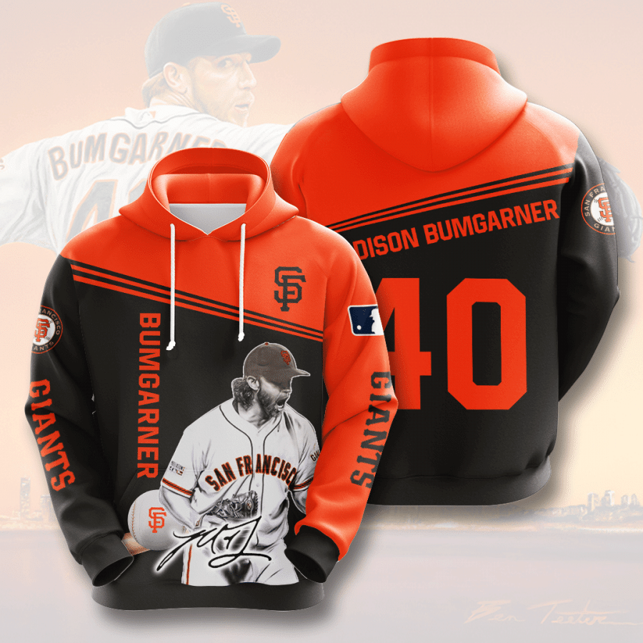 San Francisco Giants Madison Bumgarner 3D Hoodie Sweatshirt For Fans Men Women All Over Printed Hoodie - 27fa5c4562a6 San Francisco Giants Madison Bumgarner 3D Hoodie Sweatshirt For Fans Men Women All Over Printed Hoodie - 27fa5c4562a6