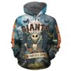 San Francisco Giants With Jack Skellington All Over Print 3D Hoodie - 76d1279c6c5e