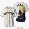 Sanji One Piece Custom Anime For Otaku Baseball Jersey