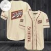 Schlitz Beer Logo Baseball Jersey Shirt