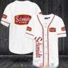 Schmidt Beer White Baseball Jersey
