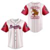 Scooby Doo Atlanta Braves Baseball Jersey Shirt