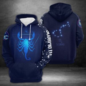 Scorpio Horoscope 3D Printed Hoodie/Zipper Hoodie - 70f0a37c086e