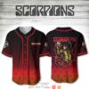 Scorpions Band Black Baseball Jersey