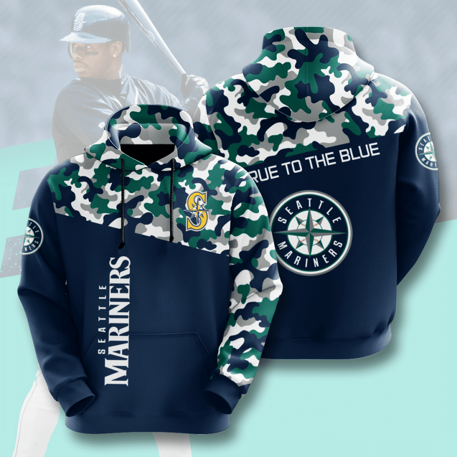Seattle Mariners 3D Hoodie - 0f536a731802 Seattle Mariners 3D Hoodie - 0f536a731802