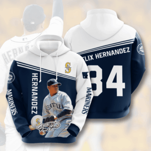 Seattle Mariners 3D Hoodie - 205afb7dc535
