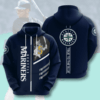 Seattle Mariners 3D Hoodie - c4b0449a42d9