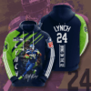 Seattle Seahawks Marshawn Lynch 3D Hoodie For Men For Women - df7fa3f706da