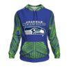Seattle Seahawks Ncaa Football Maori Tattoo Blue 3D Hoodie For Men For Women Seattle Seahawks All Over Printed Hoodie. Seattle Seahawks 3D Full Printing Shirt - f3956ad5558a